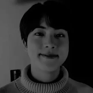 ✖️ 7b8e5b82 Jin Jin, BTS, K-pop, Idol, Piosenkarz, Muzyk, Portret telegram sticker