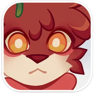 ⭐ a779d952 furry, cartoon, animal, cute, character telegram sticker