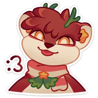 😍 961b596a :3 動物, 漫画, かわいい, ステッカー, 毛むくじゃら, クマ telegram sticker