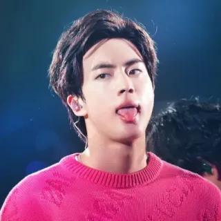 🐹 1bf4af0a Jin kpop, bts, jin, singer, music telegram sticker