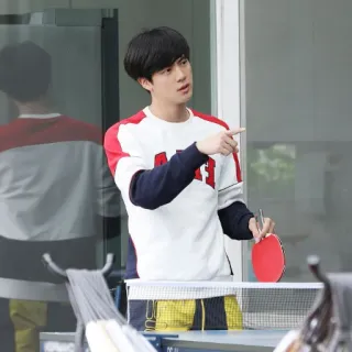 JINOREZ as @SEOKJINIEST telegram stickers