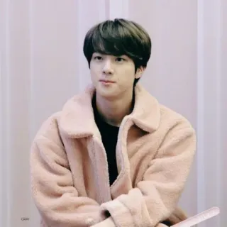 🐹 7c7bc4ce kpop, jin, idol, celebrity, man, korean telegram sticker