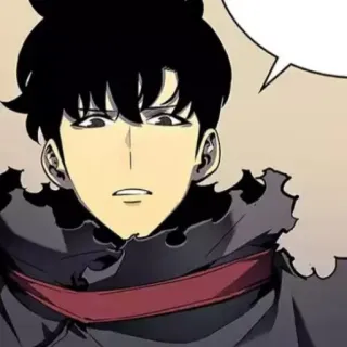 😕 d5d464d7 Sung Jinwoo Solo Leveling Anime, Solo Leveling, Sung Jinwoo, Fantasia, Animação telegram sticker