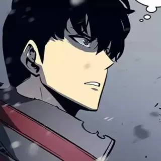 😕 f8bff4db Sung Jinwoo Solo Leveling Anime, Manhwa, Fantasia, Ação, Solo Leveling, Sung Jinwoo telegram sticker