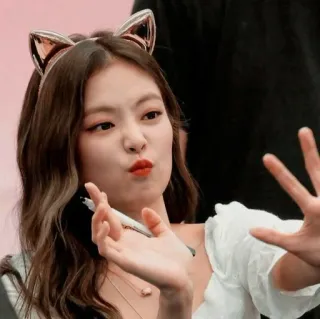 💔 9d2e53ea 女性, 猫耳, かわいい, 人, 有名人, 歌手 telegram sticker