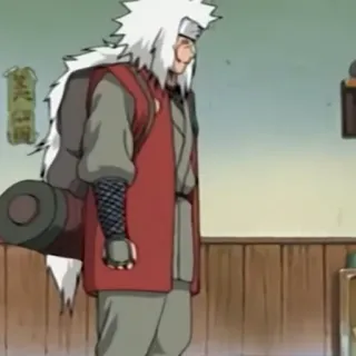 ☁️ 3b0a1f1f Jiraiya Naruto อนิเมะ, นินจา, จิไรยะ, นารูโตะ whatsapp sticker