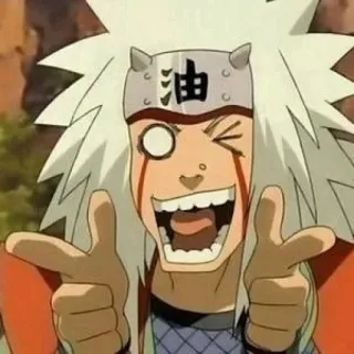 🌪 b62f2ef6 Jiraiya Naruto 油 อนิเมะ, นารูโตะ, จิไรยะ, ตัวละคร, นินจา whatsapp sticker