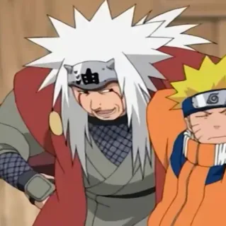 🌪 be438b0d Jiraiya Naruto 油 อนิเมะ, นารูโตะ, จิไรยะ, มังงะ, นินจา whatsapp sticker