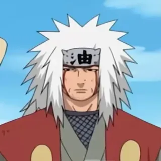 ☁️ c772887d Jiraiya Naruto อนิเมะ, นินจา, จิไรยะ, นารูโตะ, ตัวละคร, มังงะ, นักปราชญ์ whatsapp sticker