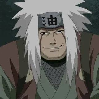 🌫 ec4146be Jiraiya Naruto 油 อนิเมะ, นารูโตะ, จิไรยะ, ตัวละคร, มังงะ whatsapp sticker