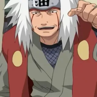 🌫 ed06bd4f Jiraiya Naruto อนิเมะ, นารูโตะ, จิไรยะ, มังงะ, การ์ตูน whatsapp sticker