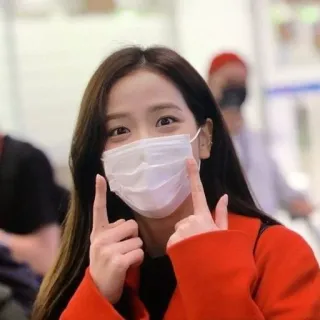 🦋 a7a4493d phụ nữ, khẩu trang, người, chân dung, Hàn Quốc, châu Á telegram sticker