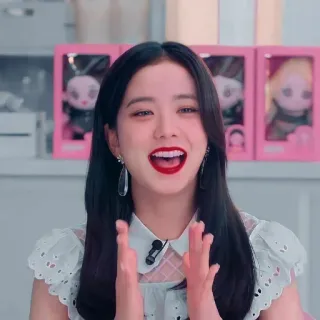 🌷 15aae3e3 Jisoo 여자, 가수, K팝, 여성, 인물 사진, 연예인 telegram sticker