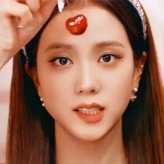 💗 5562afec 인물사진, 여자, 체리, 뷰티, 패션, 한국 telegram sticker