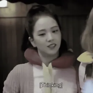 🎻 c2ed446b Thinking размышление, женщина, лицо, портрет telegram sticker