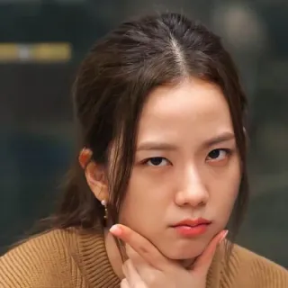 ❣ 8513e1de Jisoo kpop, singer, blackpink, woman, celebrity telegram sticker