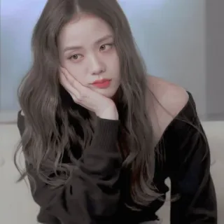 🥟 100bce2c Jisoo kpop, idol, penyanyi, jisoo, potret, wanita whatsapp sticker