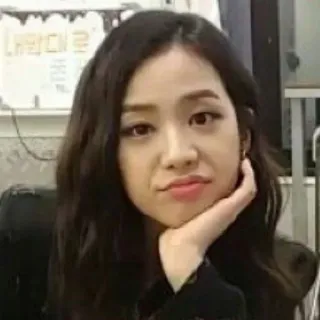 🌧 7b5ec32a Jisoo kpop, cantante, blackpink, idol, chica whatsapp sticker