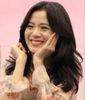 😇 35fd79ed mulher, sorriso, retrato, kpop, rosto, pessoa telegram sticker