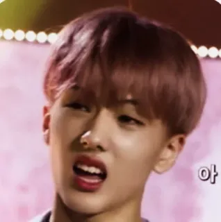 🤪 b44e5a96 아 kpop, idol, châu á, biểu cảm, khuôn mặt, người telegram sticker