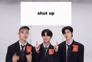 ☕️ 2f21ffd7 shut up người, áo vest, kpop telegram sticker