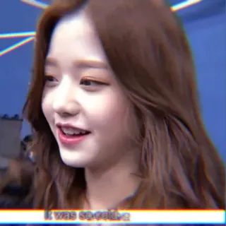 ⛄️ 2fbee6d3 It was so cold ha ผู้หญิง, เกาหลี, ภาพเหมือน, ยิ้ม, ในร่ม telegram sticker