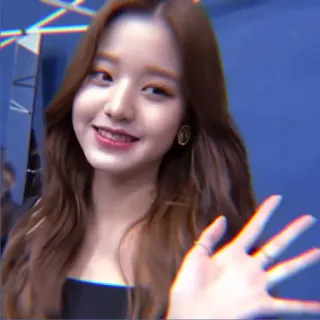 ⛄️ 3616281b ผู้หญิง, ยิ้ม, มือ, ผม, สวย, ภาพเหมือน telegram sticker
