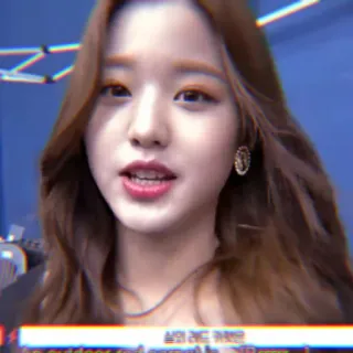 ⛄️ cceb640f 삶의 궤도 바꿨다. ภาษาเกาหลี, ข้อความ, ผู้หญิง, คน, สีหน้า telegram sticker