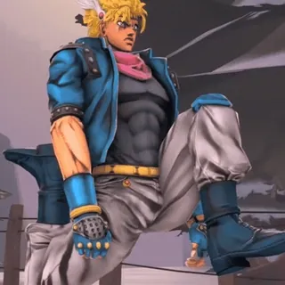 👿 80b3eb60 Dio Brando JoJo's Bizarre Adventure Аниме, Манга, Персонаж, Дио Брандо, JoJo's Bizarre Adventure telegram sticker