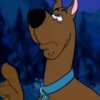 🐶 3b4c72f3 Scooby Doo мультфильм, собака, анимация, Скуби telegram sticker