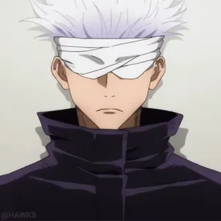 😏 41784006 Gojo Satoru Jujutsu Kaisen Anime, Manga, Gojo, Jujutsu Kaisen, Satoru, Augenbinde telegram sticker