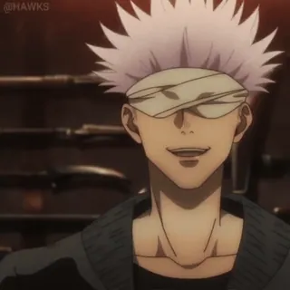 👍 6679f7fb Satoru Gojo Jujutsu Kaisen Anime, Manga, Gojo, Jujutsu Kaisen, Satoru Gojo, Charakter telegram sticker