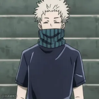 🤨 d05ace33 Kento Nanami Jujutsu Kaisen Anime, Jujutsu Kaisen, Kento Nanami, Charakter, Rollkragenpullover telegram sticker