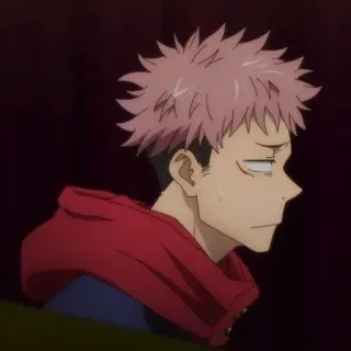 ➿ 0800e525 Yuji Itadori Jujutsu Kaisen anime, manga, character, jujutsu kaisen, yuji itadori telegram sticker