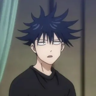 ➿ 49391c09 Megumi Fushiguro Jujutsu Kaisen anime, manga, Megumi Fushiguro, Jujutsu Kaisen, character, fanart telegram sticker