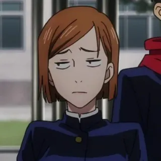 ➿ 6bb2ac1f Nobara Kugisaki Jujutsu Kaisen anime, manga, nobara kugisaki, jujutsu kaisen telegram sticker