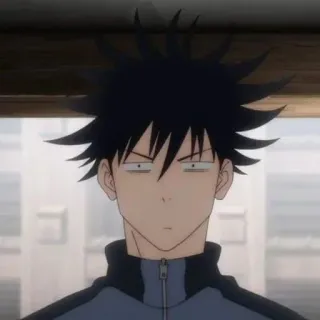 ➿ 934194ca Megumi Fushiguro Jujutsu Kaisen anime, manga, character, megumi fushiguro, jujutsu kaisen telegram sticker