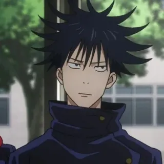 ➿ 9810fba3 Megumi Fushiguro Jujutsu Kaisen anime, manga, Megumi Fushiguro, Jujutsu Kaisen, character, sticker telegram sticker