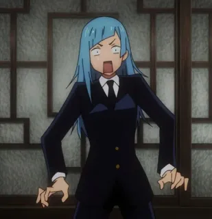 ➿ a3abde30 Miwa Kasumi Jujutsu Kaisen anime, character, Miwa, Kasumi, Jujutsu Kaisen telegram sticker