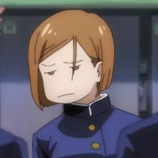➿ e24675fa Nobara Kugisaki Jujutsu Kaisen anime, jujutsu kaisen, nobara kugisaki, manga, cartoon telegram sticker