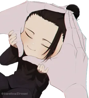 👀 da0b2e57 @SwallowZireael Anime, Karakter, Kartun, Potret, Seni digital telegram sticker