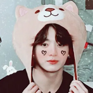 🌺 17f0f7f6 Jungkook kpop, ไอดอล, จองกุก, น่ารัก, แฟน telegram sticker