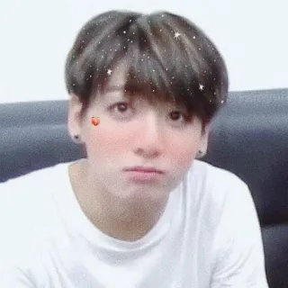 🌺 3512d439 Jeon Jungkook kpop, bts, จองกุก, นักร้อง, คนดัง, ไอดอล telegram sticker