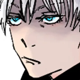 😕 14f220cd Satoru Gojo Jujutsu Kaisen Anime, Manga, Gojo, Satoru, Jujutsu whatsapp sticker