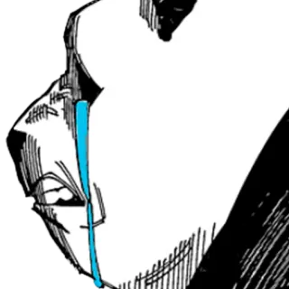 😢 abae5110 triste, llorando, lágrima, manga, anime, emoción whatsapp sticker