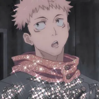 ✨ 0c5d5868 Yuji Itadori Jujutsu Kaisen 动漫, 漫画, 卡通, 肖像, 咒术回战, 虎杖悠仁 whatsapp sticker