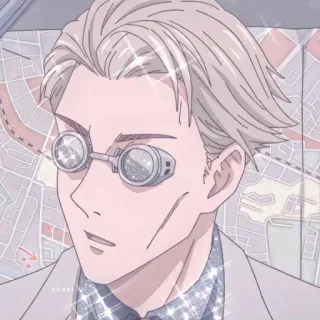 ✨ 2bc79c79 Kento Nanami Jujutsu Kaisen 动漫, 咒术回战, 七海建人, 闪亮, 角色, 七海, 动漫角色 whatsapp sticker