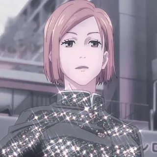 ✨ 2d64ea82 Nobara Kugisaki Jujutsu Kaisen 动漫, 角色, 钉崎野蔷薇, 咒术回战 whatsapp sticker