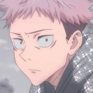 ✨ 845cd536 Yuji Itadori Jujutsu Kaisen 动漫, 漫画, 咒术回战, 虎杖悠仁, 卡通, 角色, 贴纸 whatsapp sticker