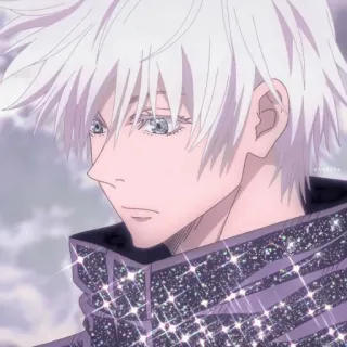 ✨ a4851d84 Gojo Satoru Jujutsu Kaisen 动漫, 五条, 咒术回战, 漫画, 五条悟, 角色 whatsapp sticker